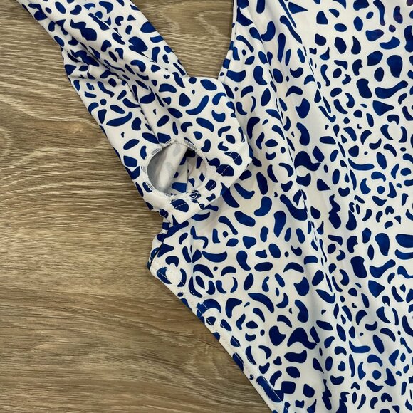 Rashguard Swimwear One Piece Swimsuit Surfing Swimwear  Beach Wear  M - Picture 4 of 10